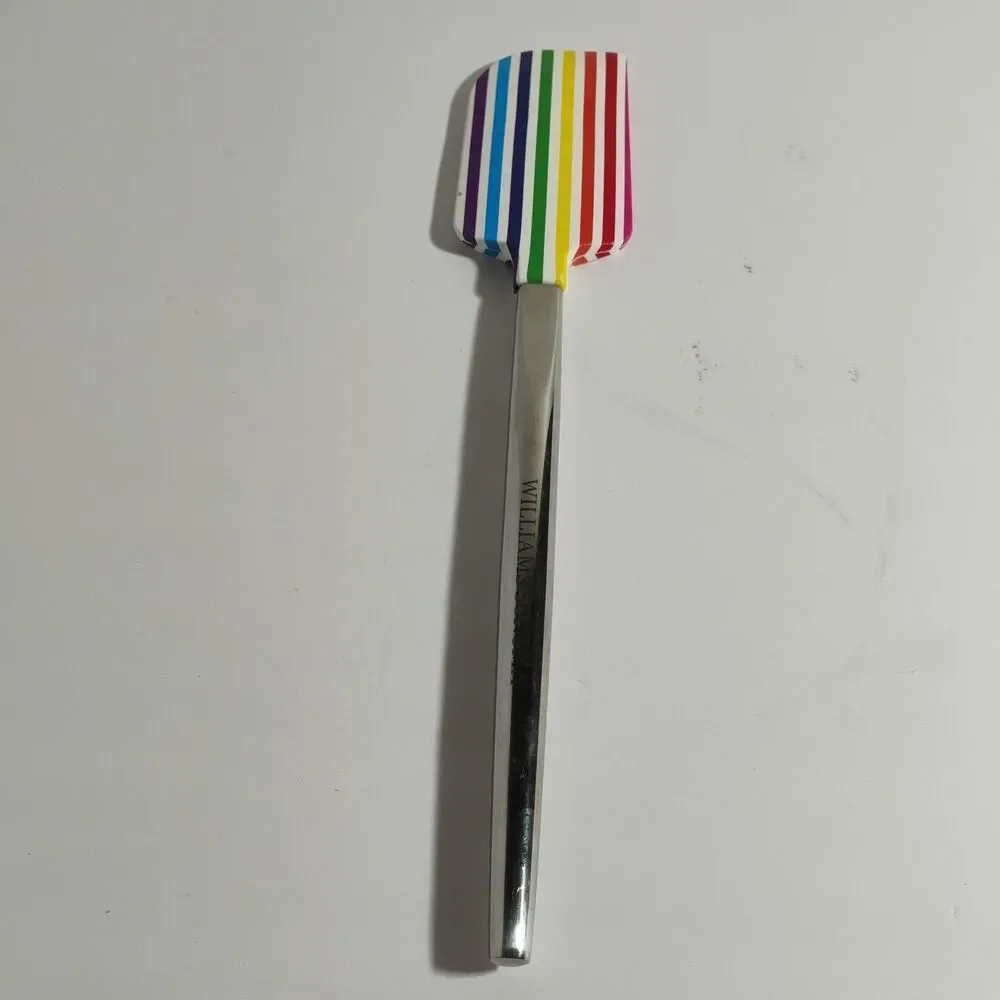 Williams-Sonoma Stainless Silicone Scraper Spatula Kitchenl by Amirah Kassem